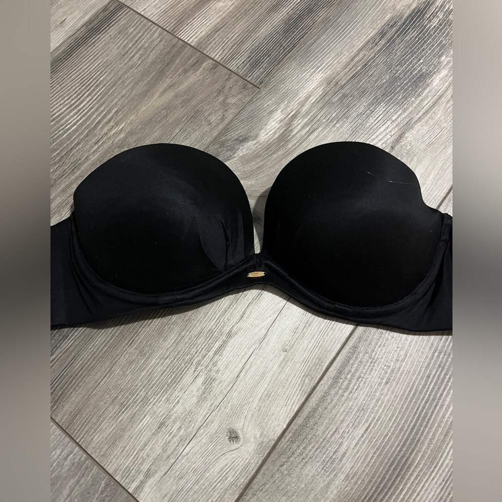 Victoria's Secret Classic Black Strapless Bra